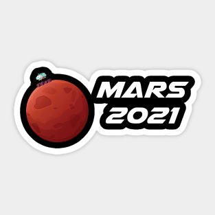 Mars 2021 Space Mission Space Sticker